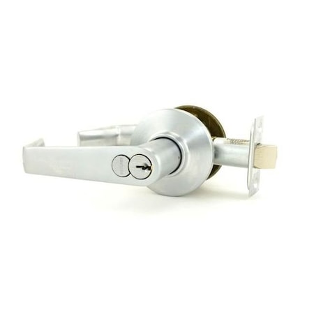 Schlage Commercial Schlage Commercial S80RSAT626 S Series Storeroom C Keyway Large Format Saturn 16-203 Latch 10-001 S80RSAT626